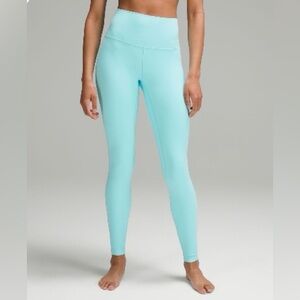 Lululemon cyan blue Align leggings size 4